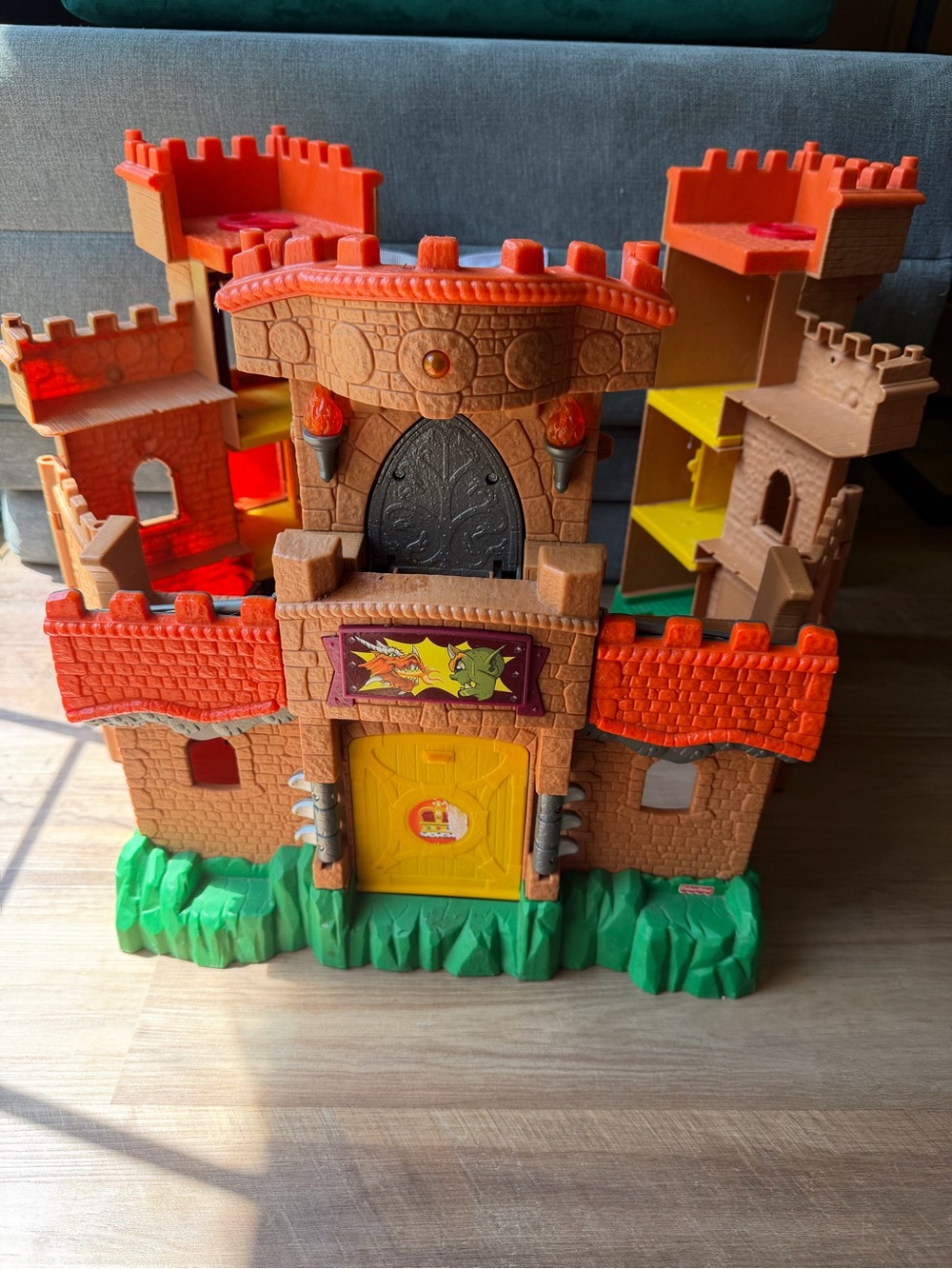 Vintage Fisher-Price Imaginext castle